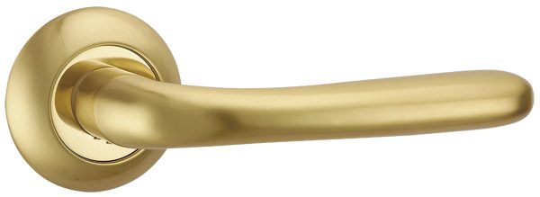 Ручка раздельная SIMFONIA TL SG/GP-4 матовое золото/золото