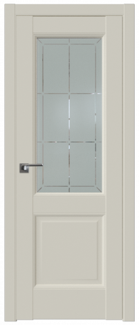 Межкомнатная дверь Profildoors 90U Магнолия Сатинат